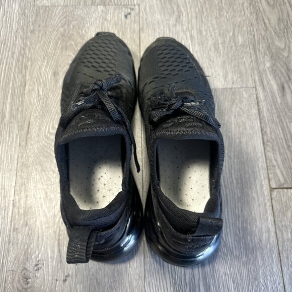 Nike Air Max 270 Triple Black Women's Size 7.5 Shoe Sneakers BQ5776-001 - Picture 7 of 12